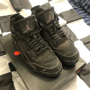 2006 Air Jordan 4 Black Cat sz 9